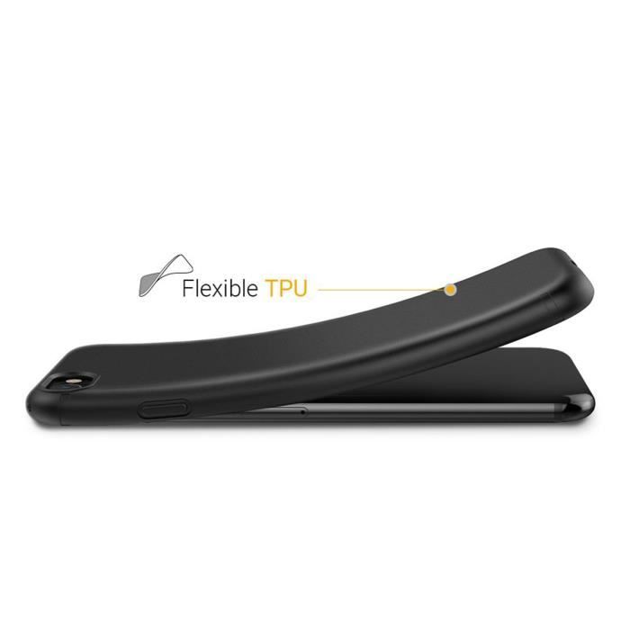 Coque de protection - FZ - Samsung Galaxy A22 5G - Noir - TPU Silicone - 4 Verres trempés