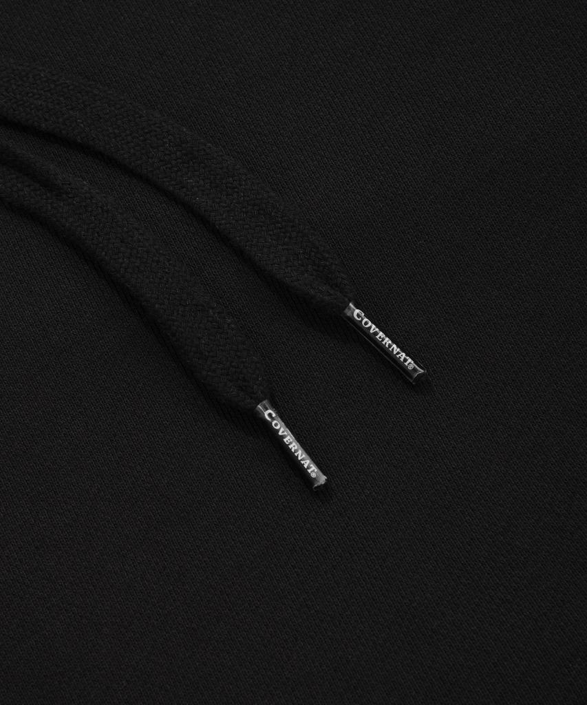 COVERNAT Boxer Fit Sweat Shorts Black