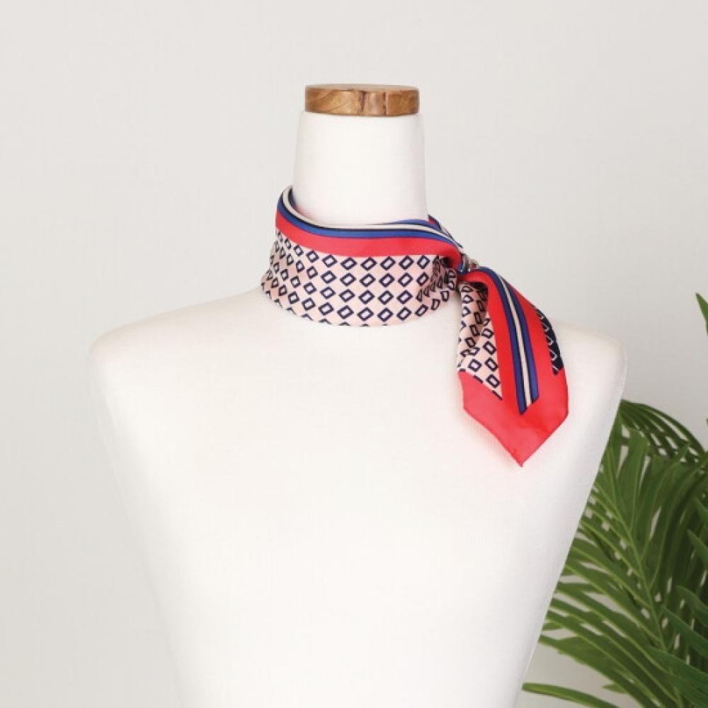 Shop Silk Peeling Premium Scarf Red Drn Wsc 0303