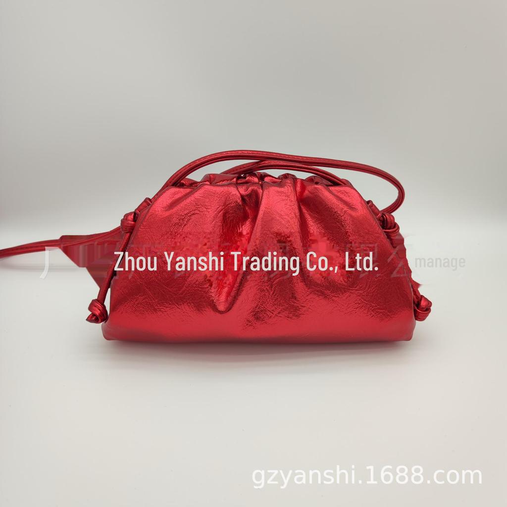 2022 Women's Pleated Cloud Shoulder Bag - Fashionable Dumpling Design for Autumn/Winter