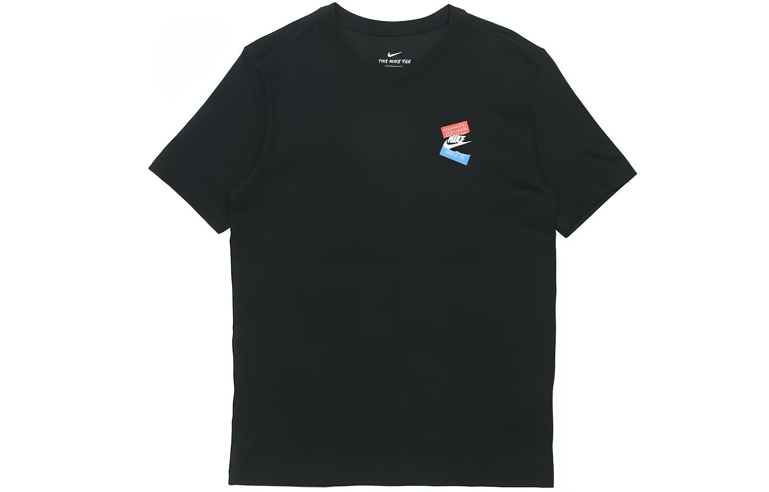 

Nike T Shirts Men s Crew Neck Moderate Straight Fit BV7512-010 XL