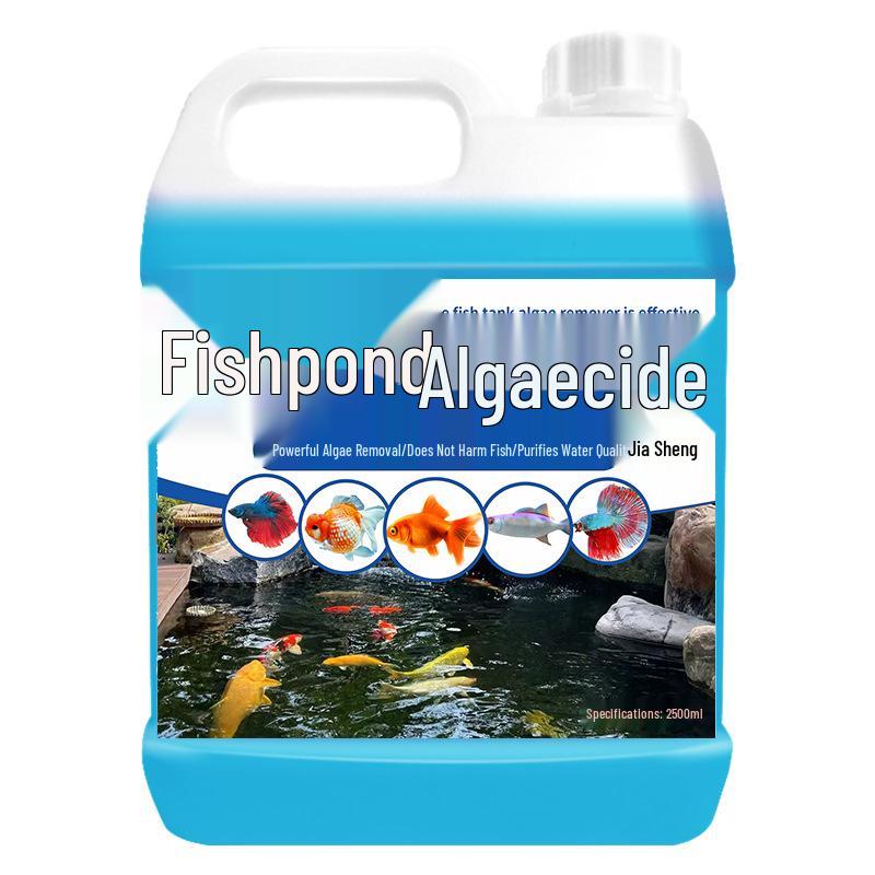 Green Algae and Moss Remover for Fish Ponds and Tanks – Cleans Green, Blue, and Brown Algae and Duckweed