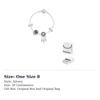 Pandora 925 Sterling Silver Bracelets Set Women's Silver ZT0356