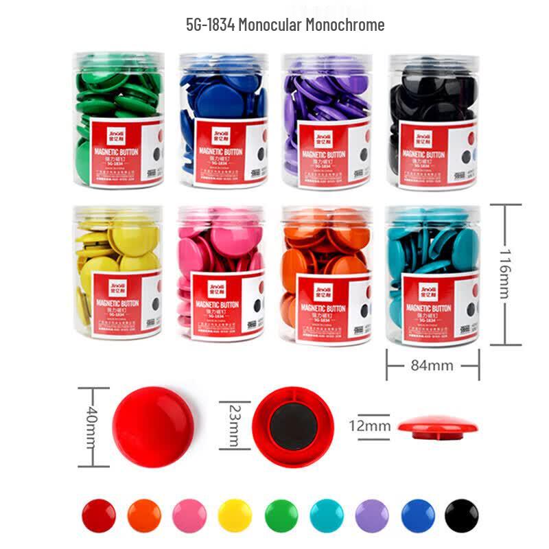 Jinyili 30mm Colorful Magnetic Push Pins