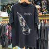 T-Shirt Rara American Psycho Y2K Nera S