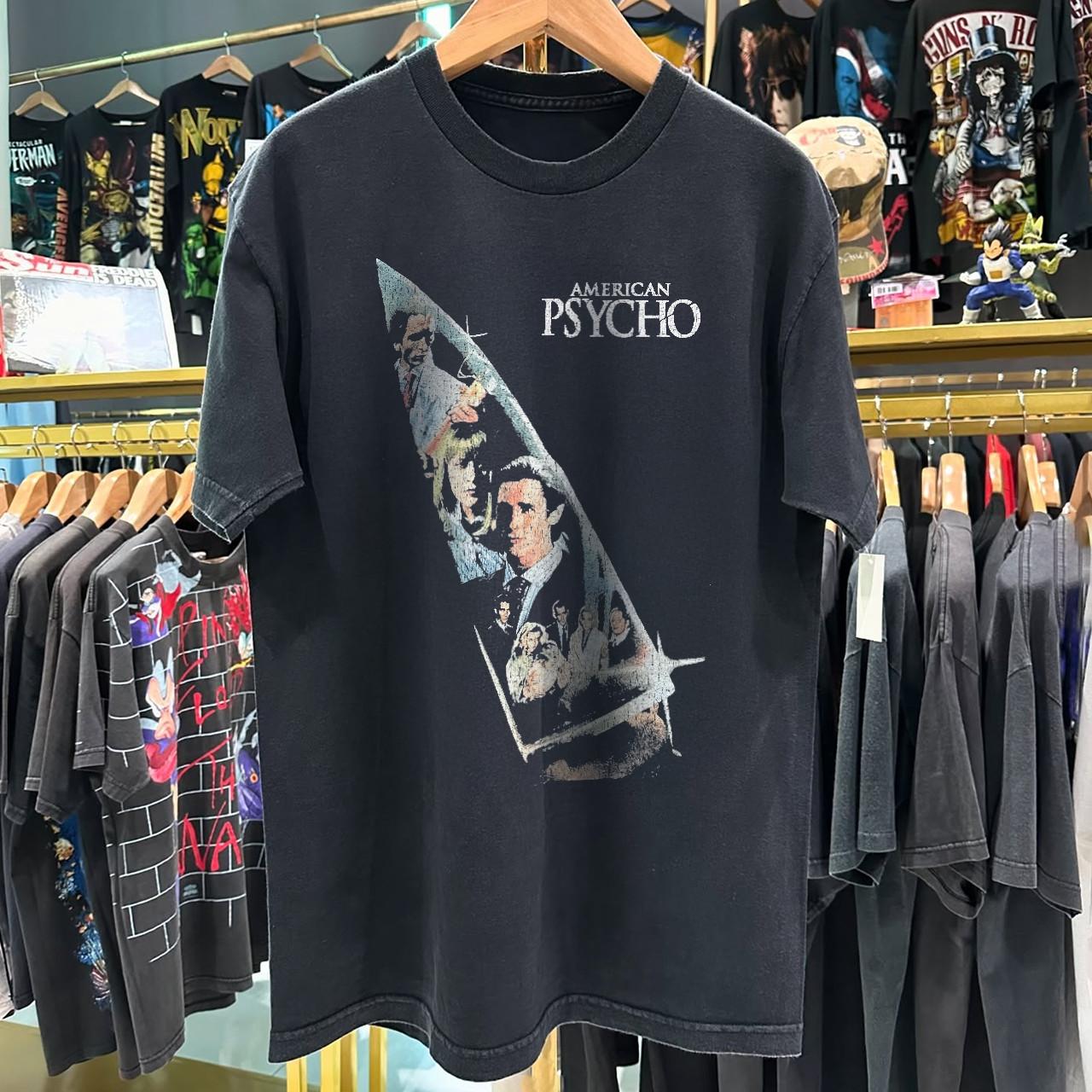 Y2K American Psycho Rare T-Shirt Black S S