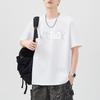 New Summer Printed Short-sleeved T-shirt for Men's Loose Japanese Casual T-shirt