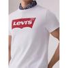 Levis Maglietta a Maniche Corte Girocollo Semplice Comoda Stampa Logo Unisex Bianca 002A0-0000