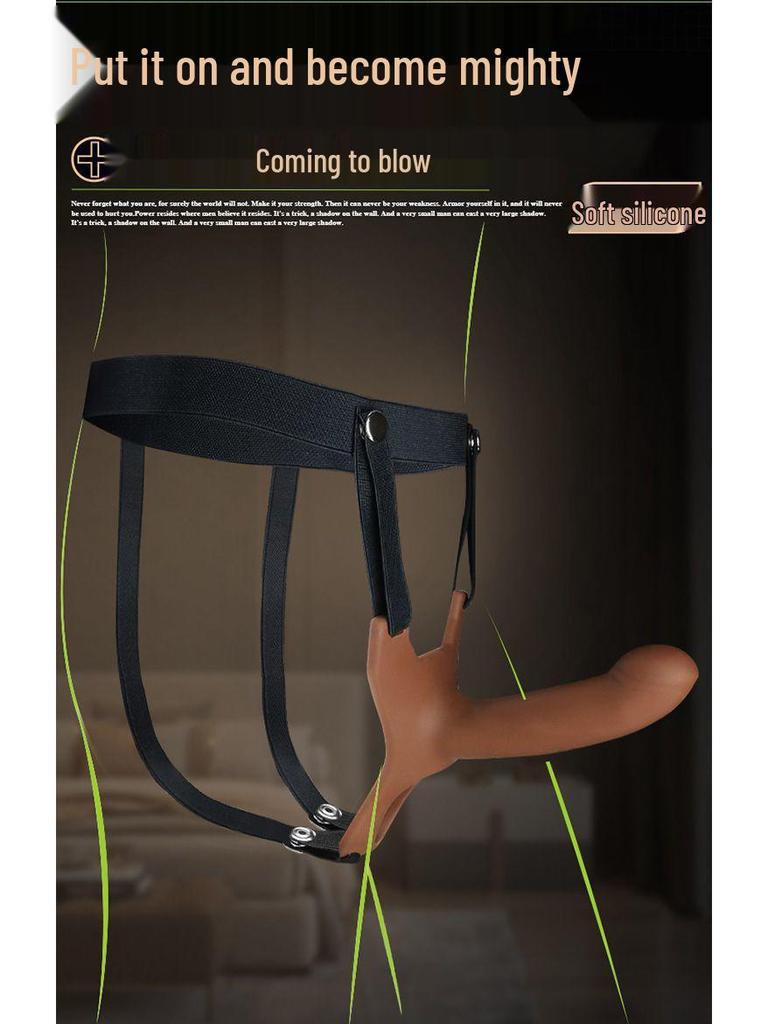 Jiuaiai Wearable Silicone Dildo Pants - Cross-Dressing and Masturbation Toy