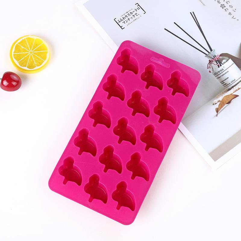 Creative Silicone Ice Cube, A Lovely Ice Mold Making Machine For Homemade Cold Drinks-A Flexible And Durable Material