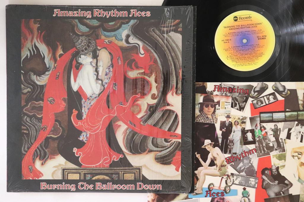 LP Record AMAZING RHYTHM ACES - Burning Ballroom Down AA1063 ABC 1978 US Rock Used