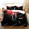 Anime Kids Kuroko's Basketball Bedding Set 3D Print Comforter Luxury Duvet Cover Set Home Textile Queen King Single Size Cartoon