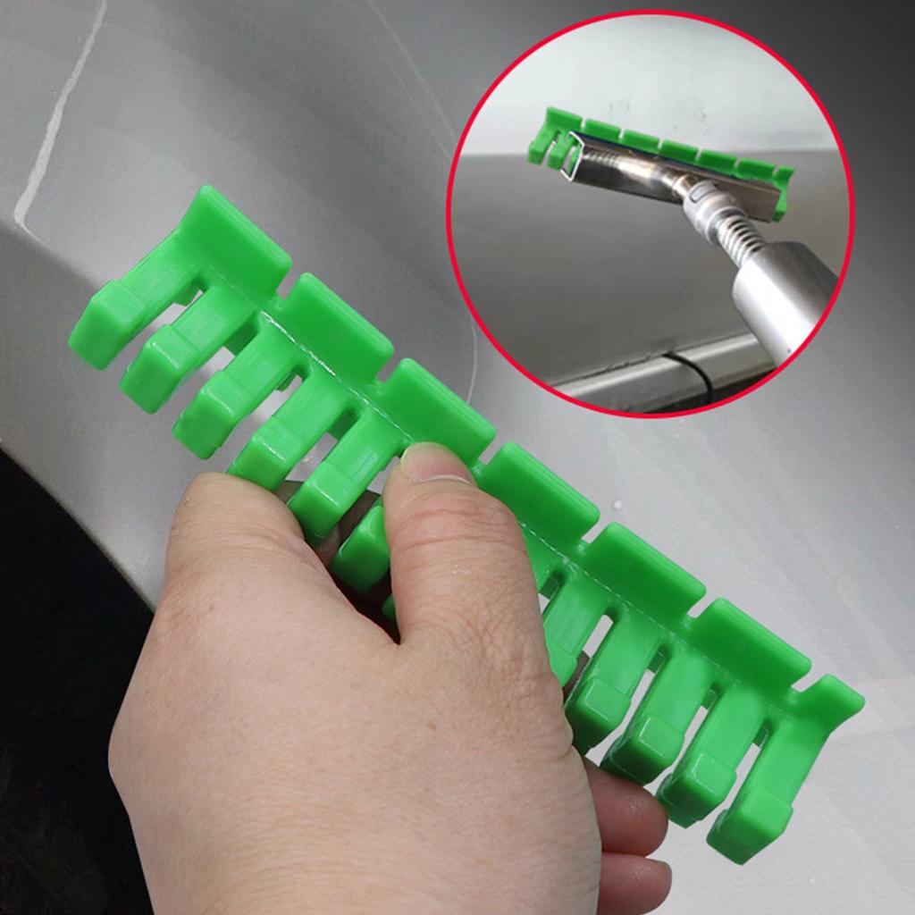 Puller Tabs Paintless Dent Repair Tabs Glue Pulling Tabs Kit for Small Dent Blue Tabs Set Pull Traceless Remover