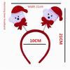 Christmas Headband Decoration For Kids Adult Cute Santa Elk Xmax Hair Accessories Costume Prop Christmas Decoration 2024 Navidad