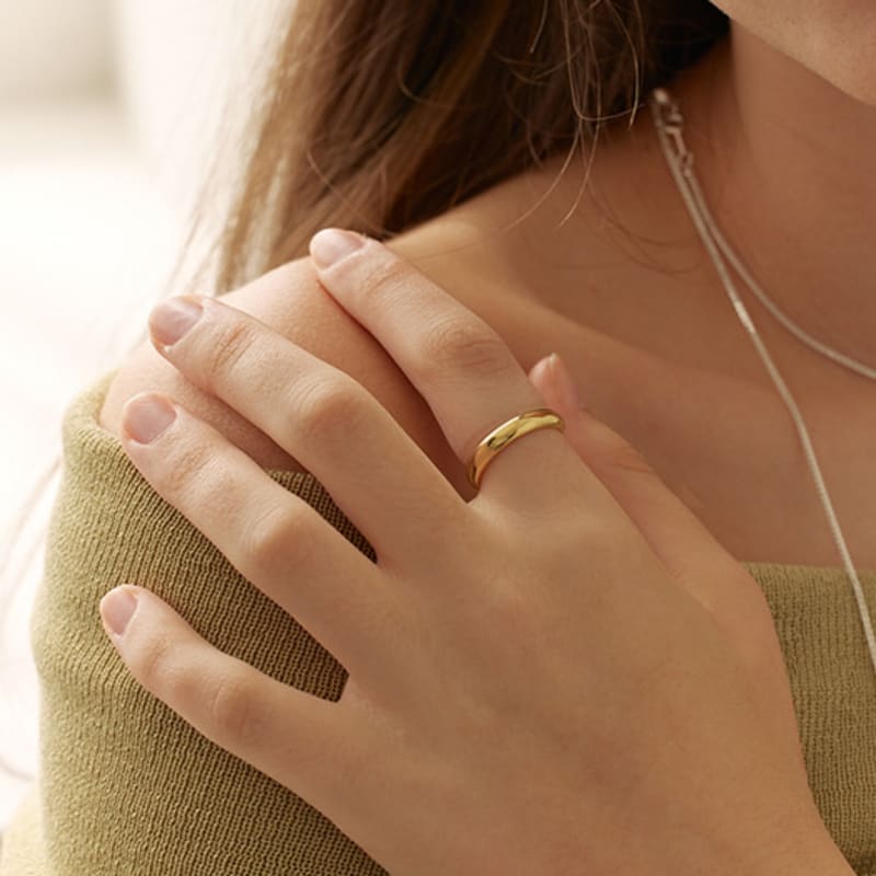 Lewe Classic layered ring