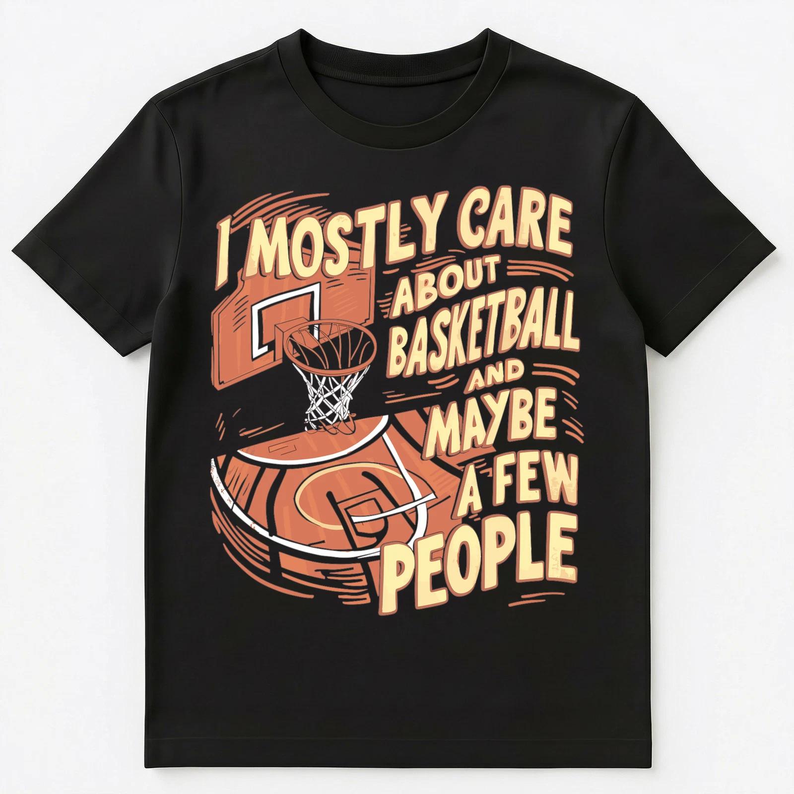 Funny Basketball Unisex T-Shirt L