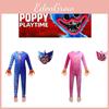 Wuggy Barn Huggy Poppy Playtime Cosplay Kostyme Bodysuit Jumpsuit Hansker Maske
