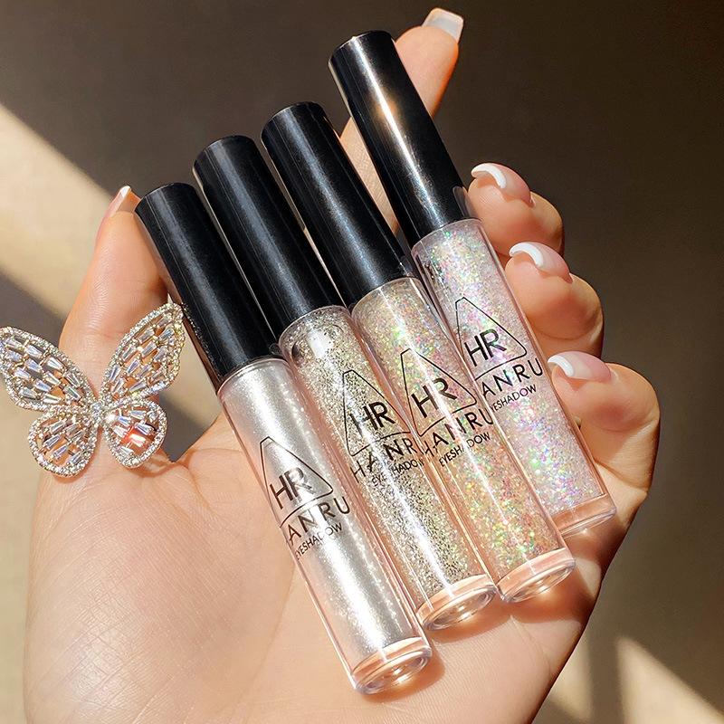 Shimmer Liquid Eyeshadow, Waterproof Long-Lasting Glitter Eye Makeup