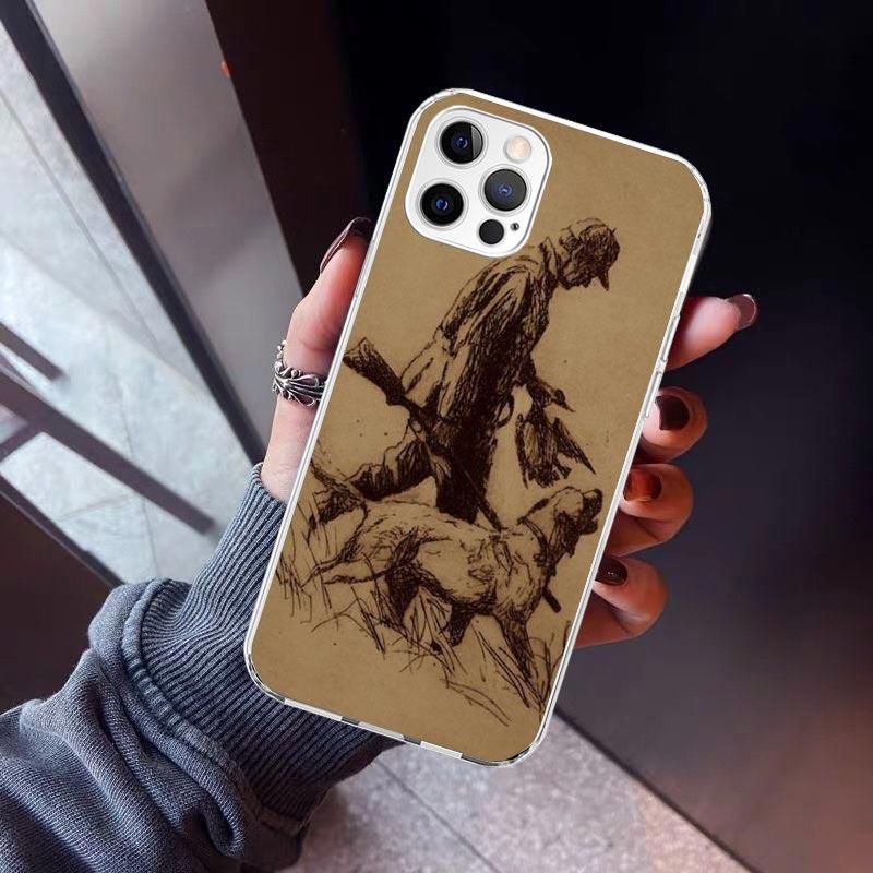 

Hunter Dog Hunting Phone Case For iPhone 17 Air 11 13 Mini 14 15 Plus 16 12 Pro Max 16E SE 7 8 Pattern Soft TPU Back Cover 13 1 iPhone 17 Pro
