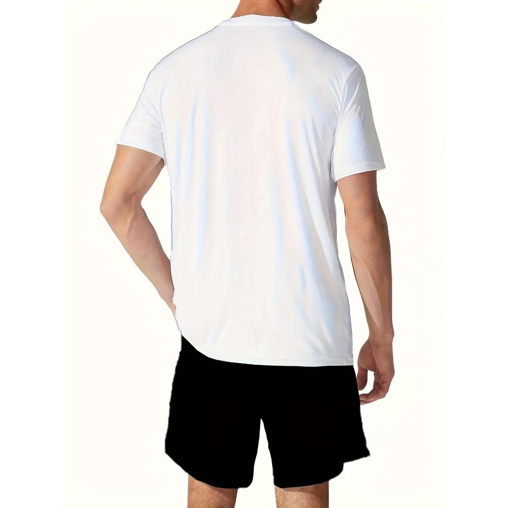 Men's Two-piece Summer Set, Printed with Numbers and Letters, Perfect for Casual and Sports Occasions, with Comfortable and Soft Fabric