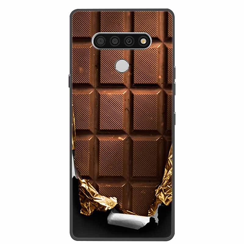 

For LG Stylo 6 Cases K71 K51 K51S Marble Soft TPU Silicone Back Cases For LG G8S ThinQ Phone Cover Fundas K 51 Stylo6 Para Coque LG K51 павлин голубой