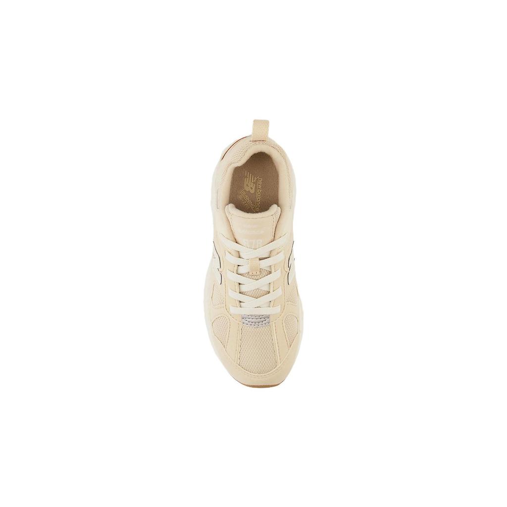 New Balance NB 878 Breathable Low Top Kids' Running Shoes Beige Kids' PV878EC1