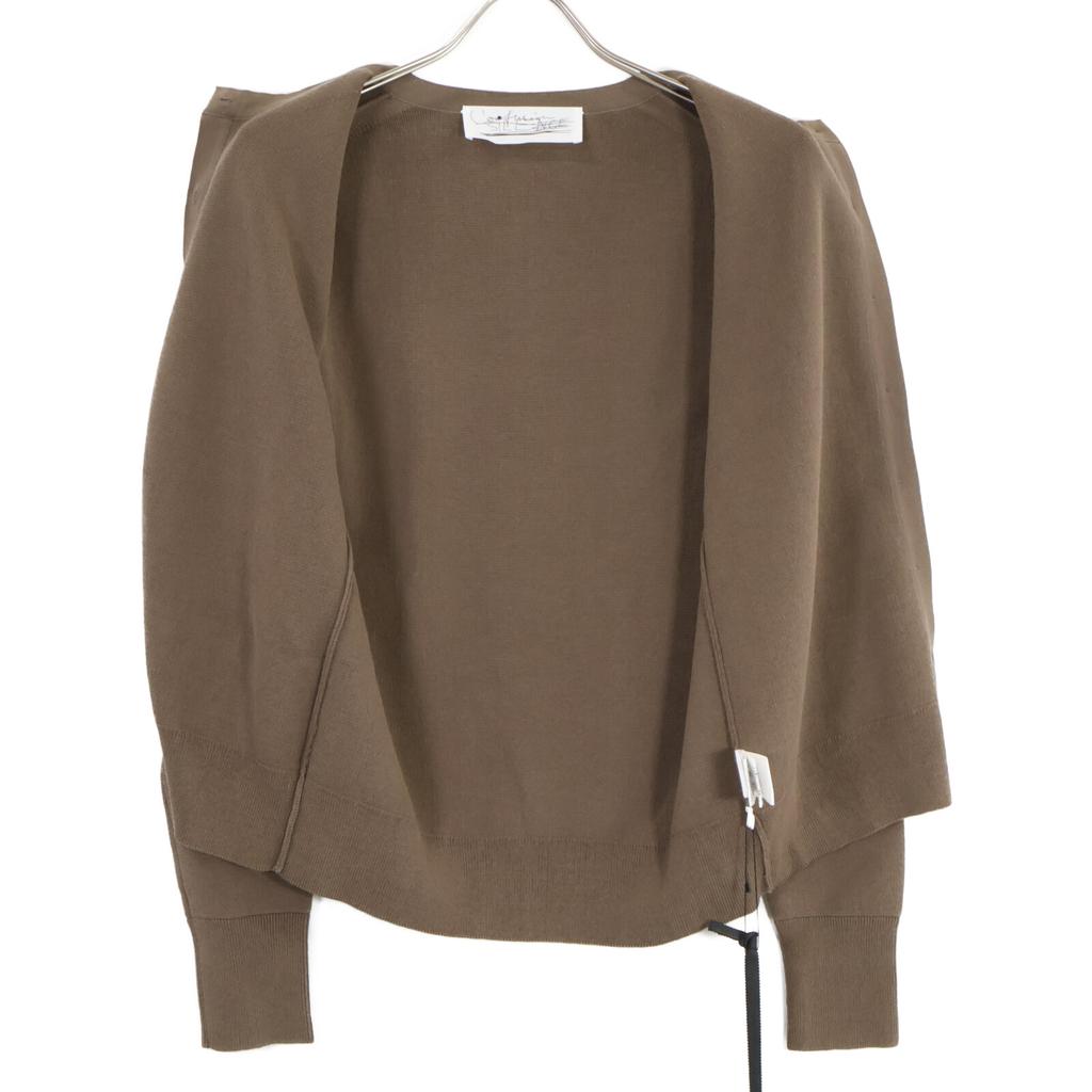 Chaos Brown light grey cardigan camisole 2 pieces tops F BrownUsed