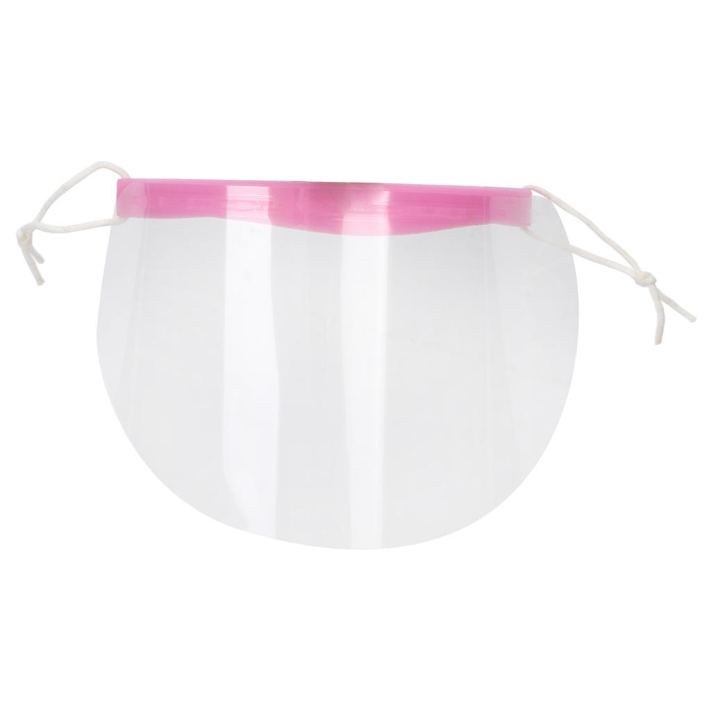 50Pcs Facial Eye Shield Disposable Transparent Facial Shield with Headband for Home Hair Salon