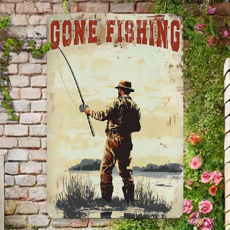 Vintage Metal Sign Funny Animal Bathroom Wall Decor Home Art Tin Plate