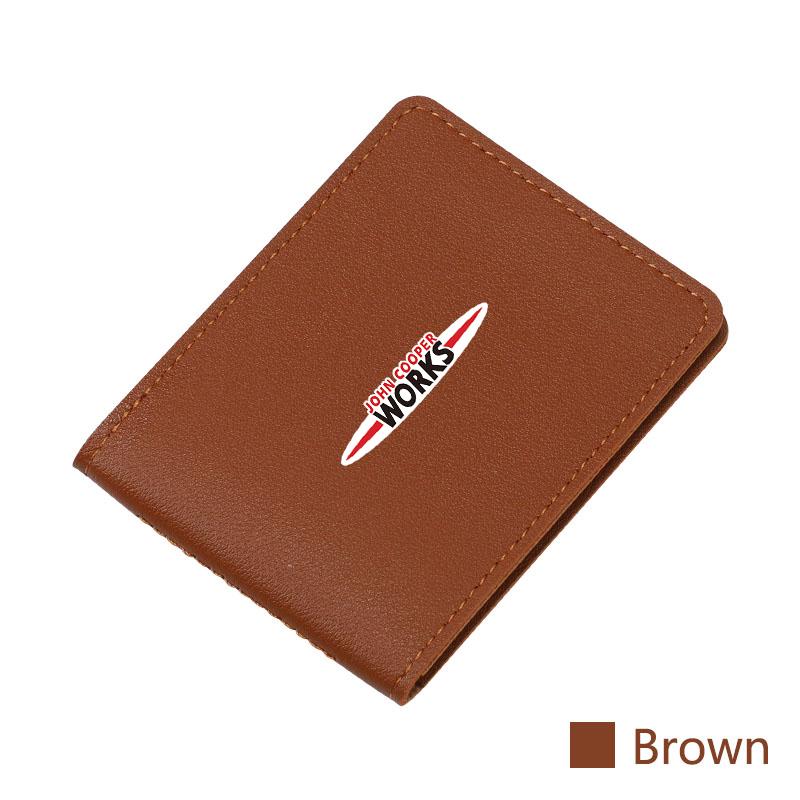 Car Driver License Wallet ID Credit Card Holder Accessories For MINI WORKS One Cooper JCW Countryman Clubman Cabrio Paceman F60 Gzpxv22