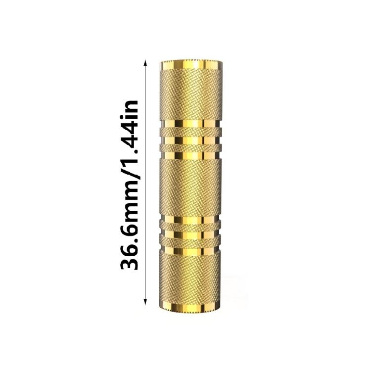 3.5mm Stereo to 3.5mm Female Adpter 3.5mm Cable Extender, for Multiple Devices,No Delay Or Stutter 3.5mm Coupler