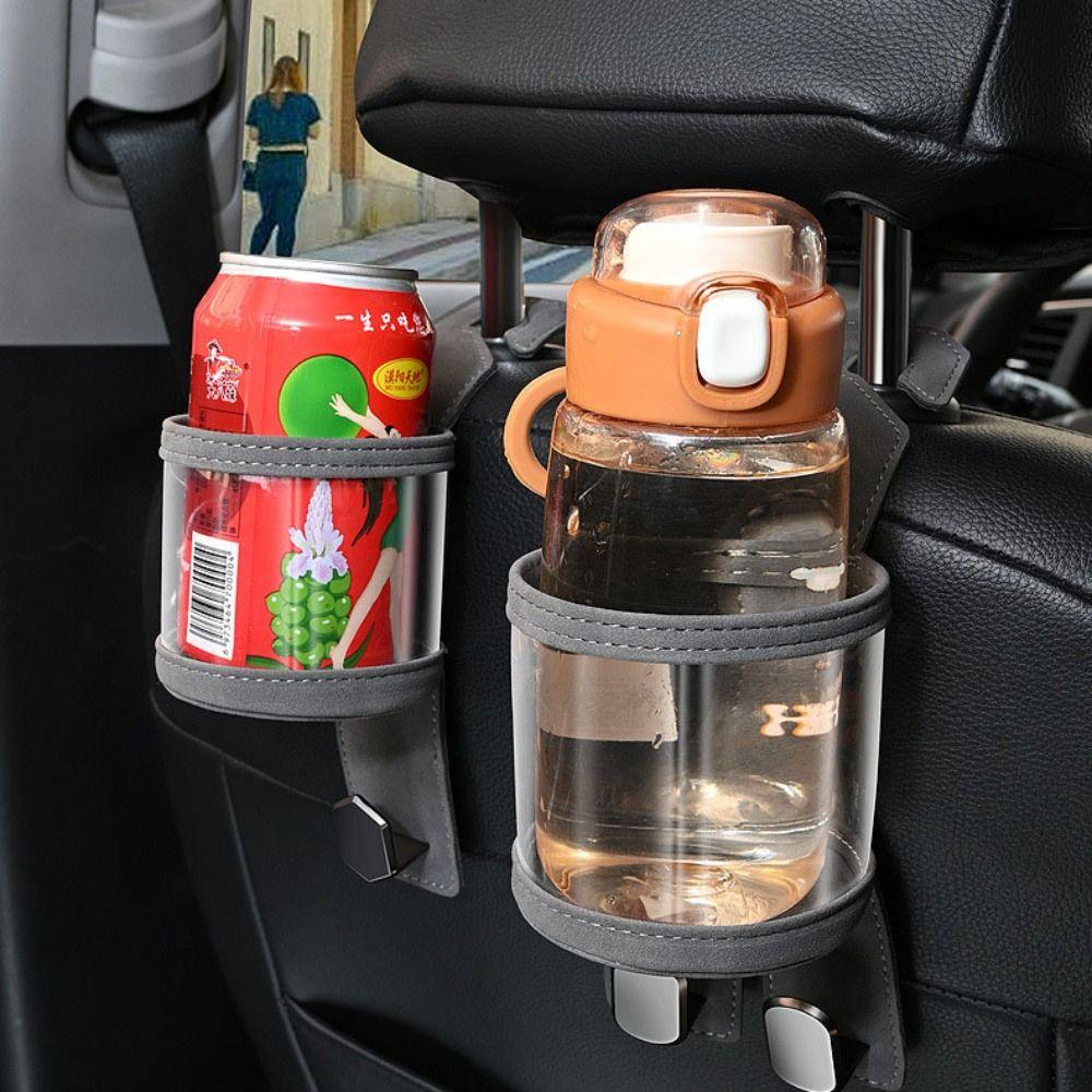 Stable Hanging Cup Holder Bottle Storage Beverage Holder Auto Rear Row Hanger  Car Parts