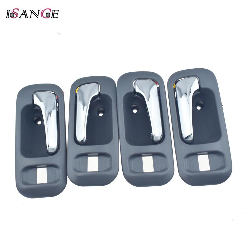 For Honda CR-V 1997-2001 & Odyssey 1995-1998 ide Door Handle Bezel Chrome Black Grey Front Rear Left Right Driver Passenger