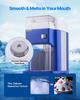 Macchina Rasaghiaccio Commerciale, Grande Macchina Elettrica per Granita da 1,91QT / 1,8L, Fine e Soffice con Motore da 300W, Lame in Acciaio Inossidabile, Produttore di Ghiaccio Rasato