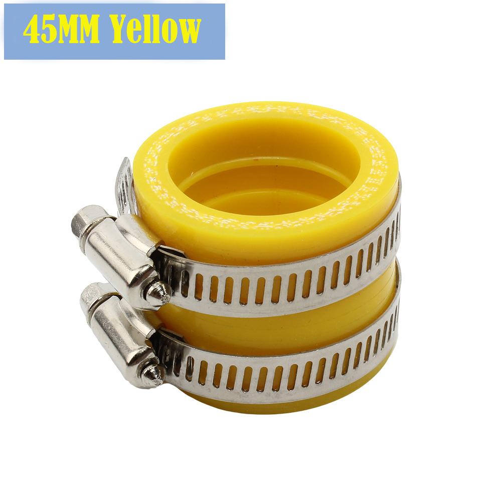 Motorcycle Carburetor Rubber Adapter Inlet Intake Pipe 33mm 35mm 40mm For Keihin Maikuni OKO KOSO PWK Carburetor Accessory