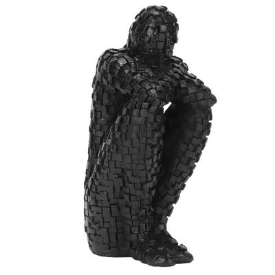 Modern Mosaic Abstract Sculptures Simple Fashion Resin Abstract Statue Modern Sculpture for Office