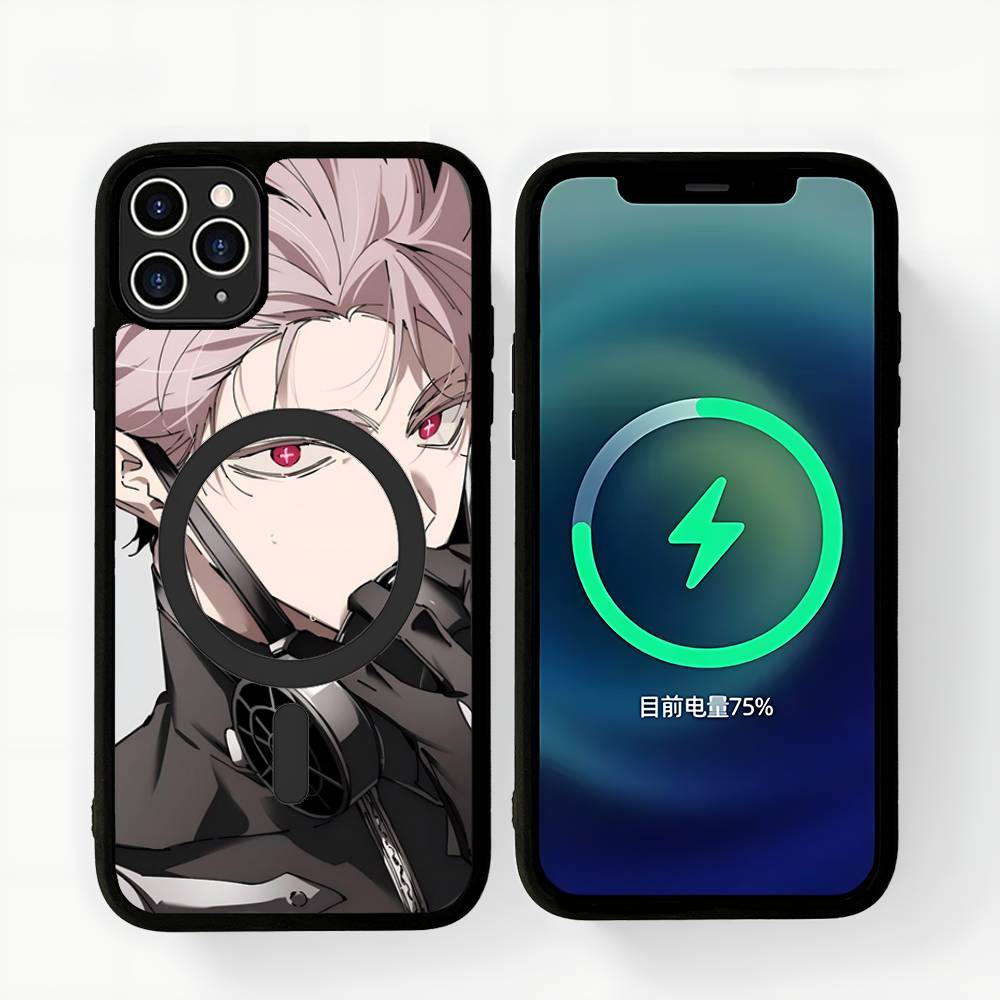 Kaiju NO.8 Narumi Gen Anime Phone Case Magnetic Case For IPhone 16 14 13 12 11 15 Pro Max Plus For Magsafe Wireless Charge Cover