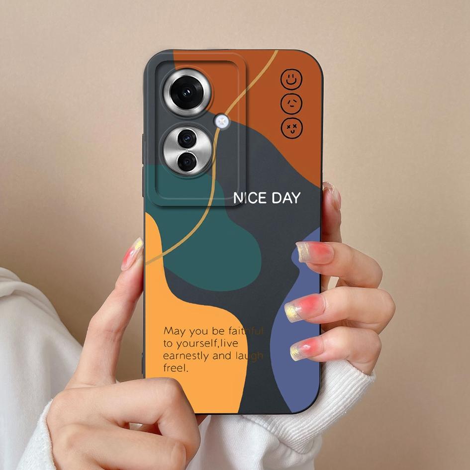 Für OPPO A59 A2M A1i Realme 12x Telefonhüllen Matt Flüssiges Weiches Silikon Mode Karomuster Stoßfest Hochwertige Beliebte Rückseitenabdeckung Schale für OPPO