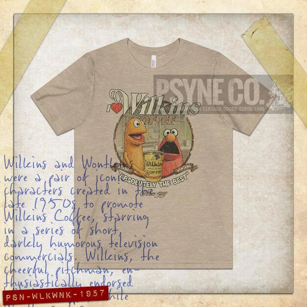 Wilkins & Wontkins 1957 Vintage Men s T shirt S