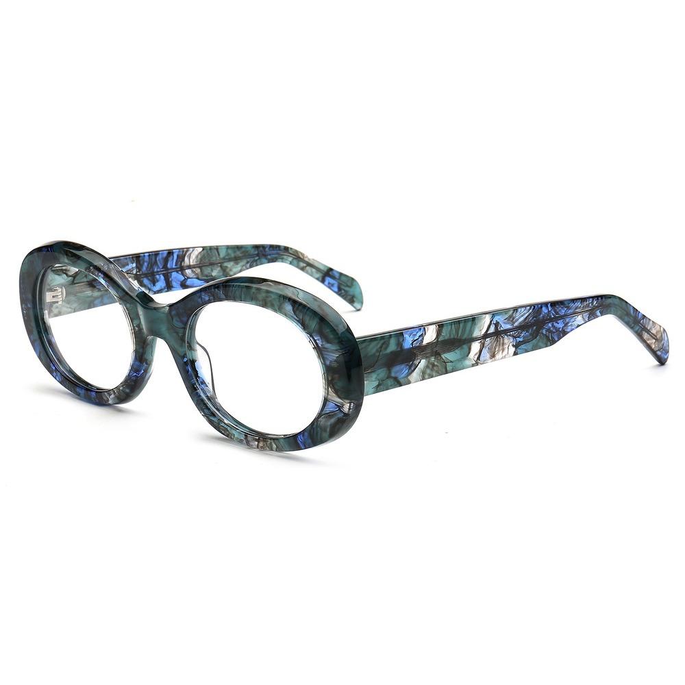 

2025 New Stylish Women Reading Glasses Trendy Round Blue Light Blocking Presbyopia Unisex HD Lens Vintage Casual Myopia Eyewear