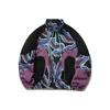 Li Ning Sports Fashion Series Color Block Half Zip Stand Collar Loose Pullover Sweatshirt Men Sweatshirt Multicolor AWDR209-2