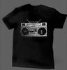 New Wave Aesthetic Graphic TShirt Men Women Retro Harajuku Cotton Black Tee Minimalist Abstract Wave Print Casual Summer Top