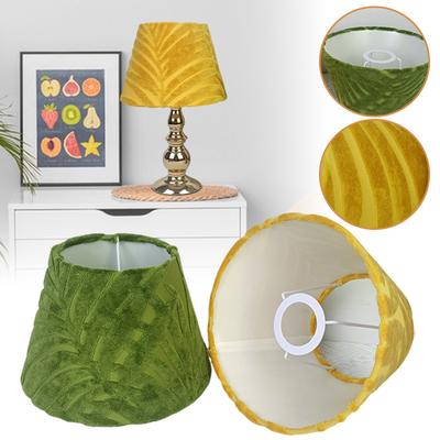 Nordic Lampshade Flannel Fabric Retro Lamp Shade Table Ceiling Light Cover Bedroom Desk Lamp Chandelier Home Decor For E27
