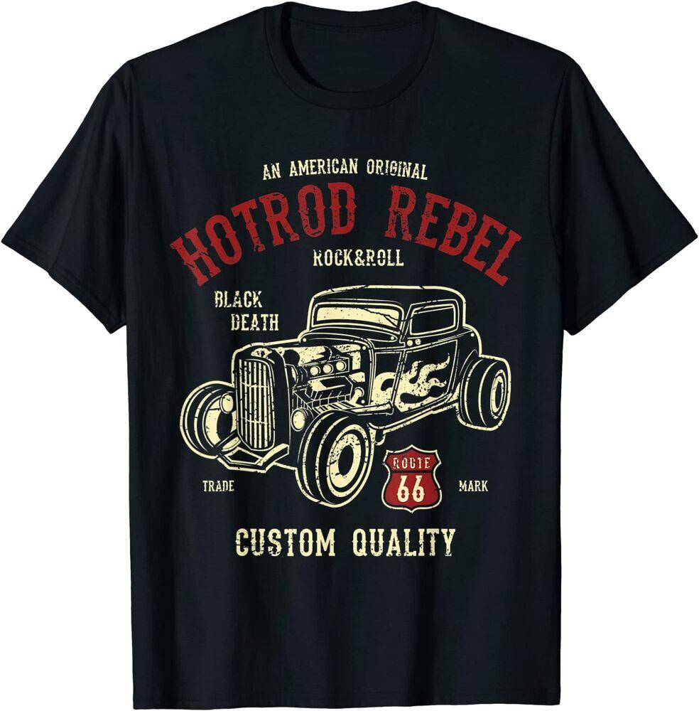 

Vintage Classic Car Hot Rod Rock And Roll Classic Car Unisex T-Shirt