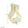 Retractable Metal Heart Book Stand - Iron Art Creative Desktop File Holder & Storage Rack
