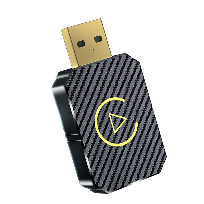 Mini 2-In-1 Wired To Wireless Driving Android Auto Car Ai Box Wireless Adapter Type C Usb Port for Bmw Toyota Honda Ford Mustang