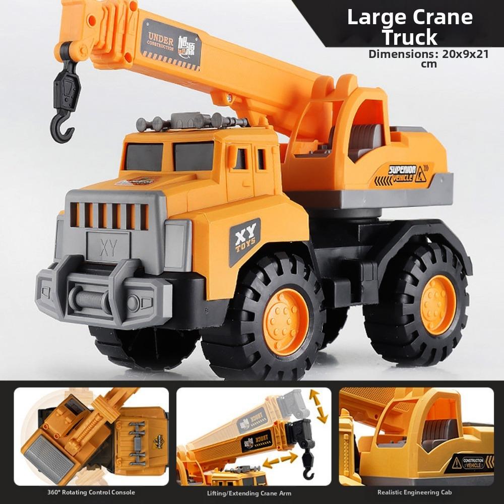 Drop Resistant Engineering Transport Vehicle Toys Plastic Simulation Diecast for Boys