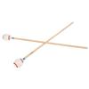2Pcs Marimba Yarn Mallets Soft Comfortable Handle Medium Hard Heads Yarn Marimba Mallets Head for Instrument Playing