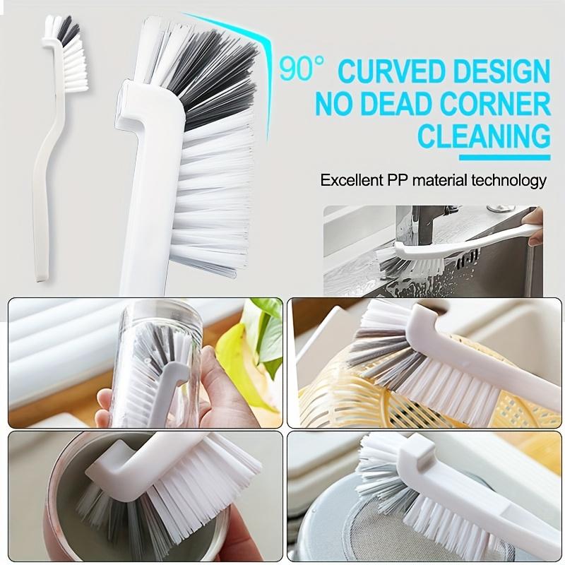 8/11/13Pcs Household Gap Cleaning Brush Set Crevice Tool Hard Bristle for Stiff Angled Corner Cleaning Supplies Kitchen Bathroom