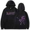 Yungblud Bludfest Tiger Hoodies Men Women Clothing Fashion Rock Hooded Sweatshirts Casual Hip Hop Oversized Pullover Streetwear